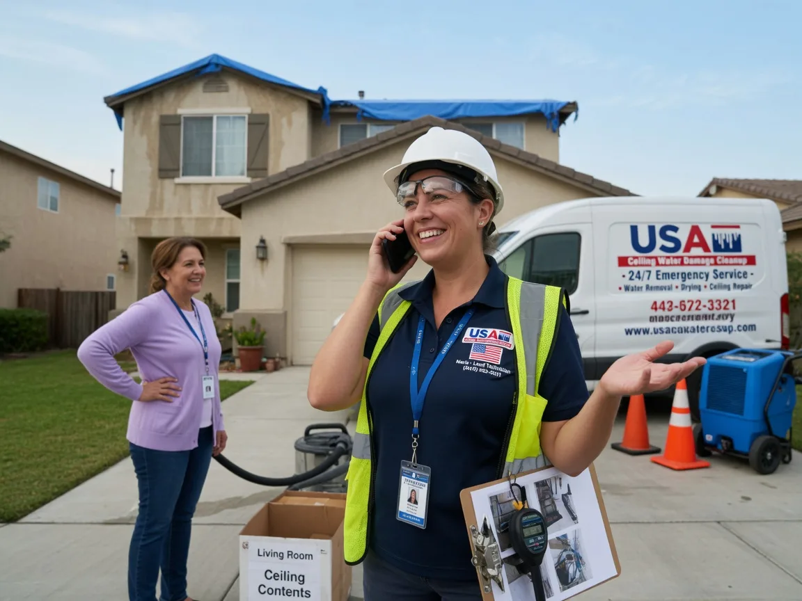 Ceiling Water Damage Restoration Ruskin, NE FAQs